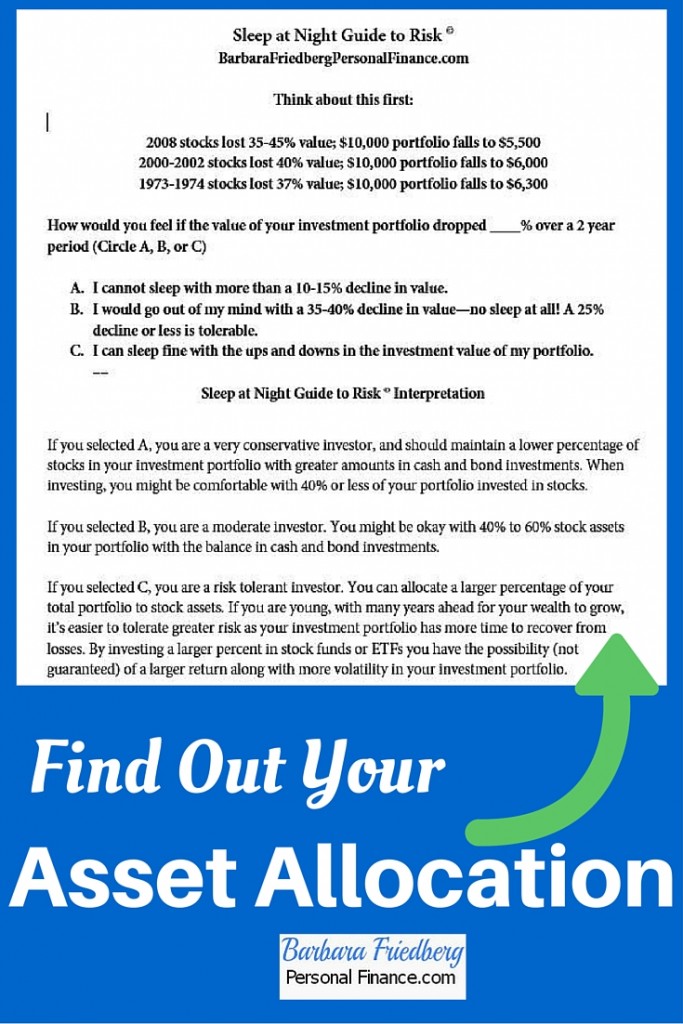 Best Asset Allocation Investing by Age and Risk Tolerance