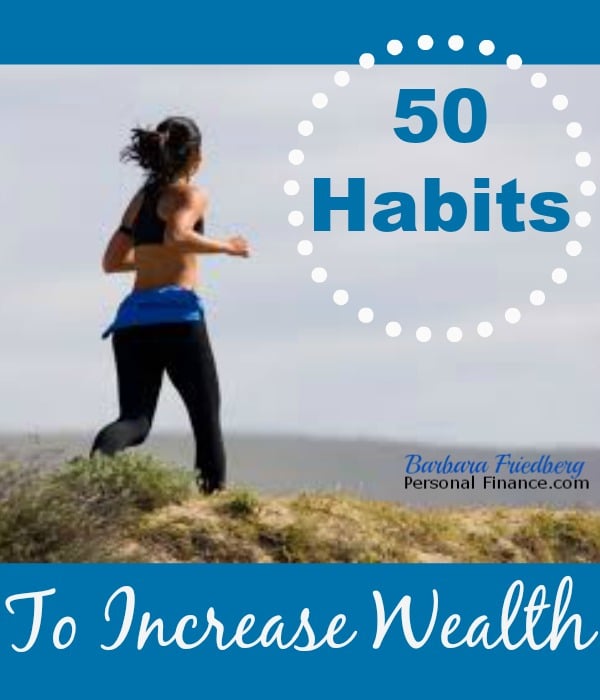 50 habits to increase wealth