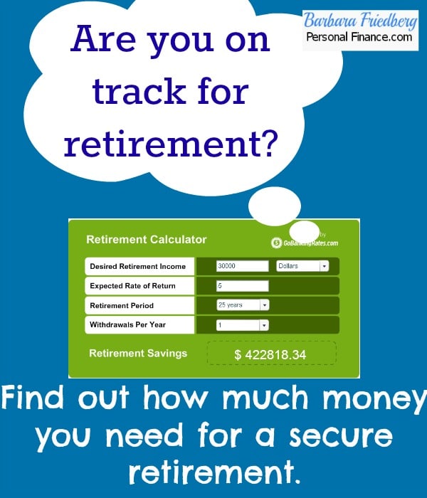 Are you on track for retirement?