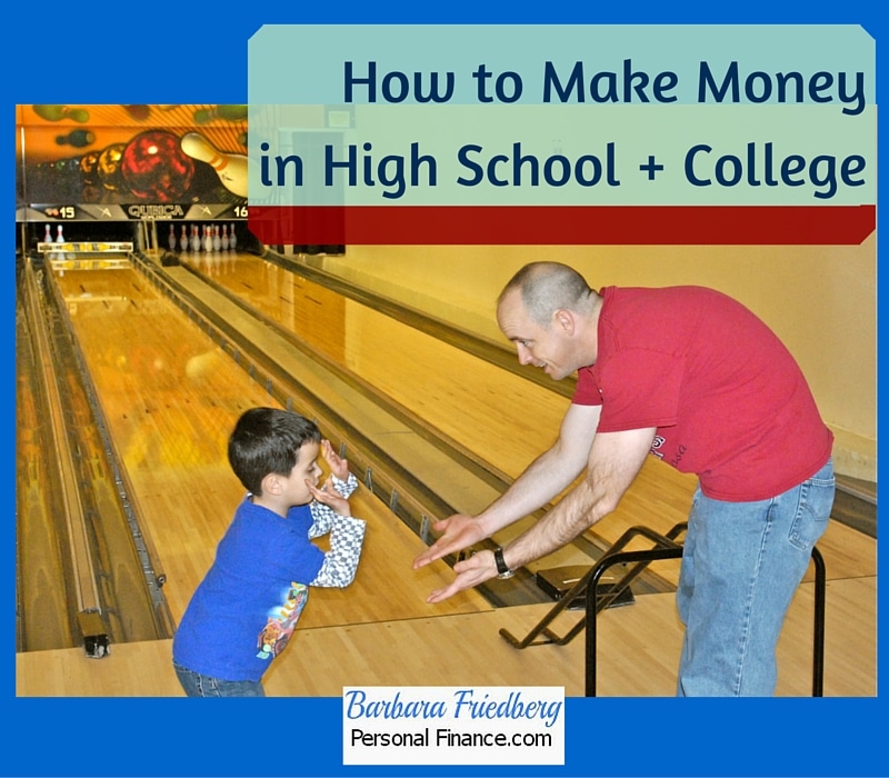 How to Make Money in High School and College. Find out here!