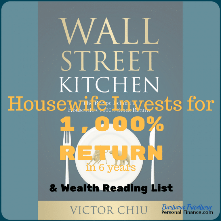 Wall Street Kitchen - How One Woman Invests for 1000% return
