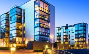 modern real estate high rise