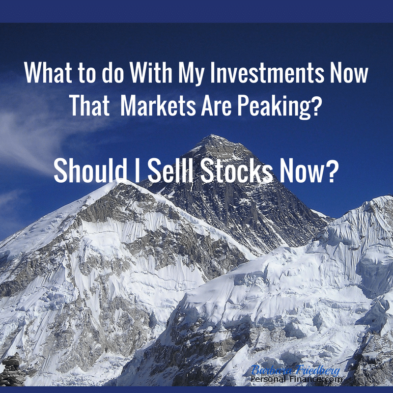 should you sell stocks now