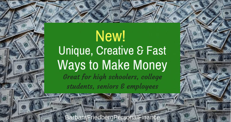 creative ways to make money fast