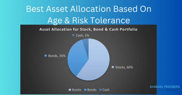best asset allocation based on age and risk tolerance