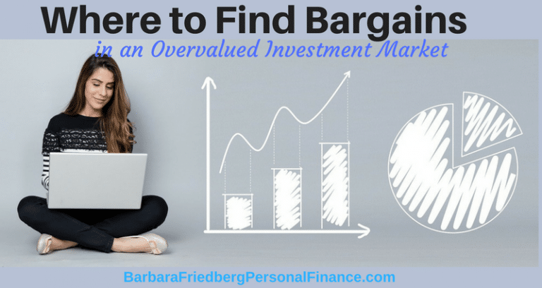 where to invest in an overvalued market
