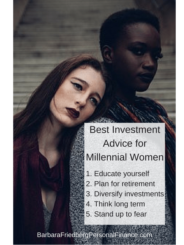 Best Investment Advice for Millennial Women - 5 Tips to Build Wealth