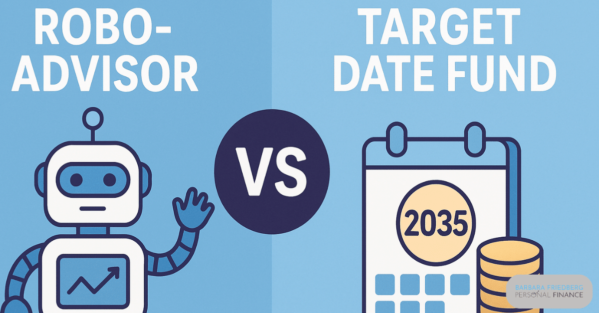 robo advisor vs target date fund image